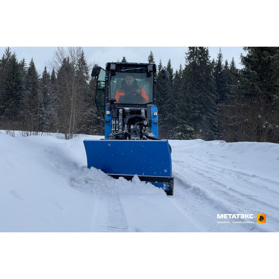 Отвал Premium с гидравлическим поворотом SBP_AV-750-1600-HA для мини-погрузчиков Отвал Premium с гидравлическим поворотом SBP_AV-750-1600-HA для мини-погрузчиков