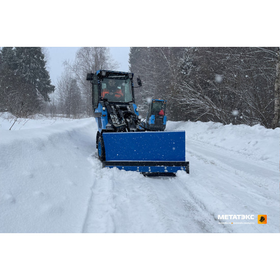 Отвал Premium с гидравлическим поворотом SBP_AV-750-1600-HA для мини-погрузчиков Отвал Premium с гидравлическим поворотом SBP_AV-750-1600-HA для мини-погрузчиков