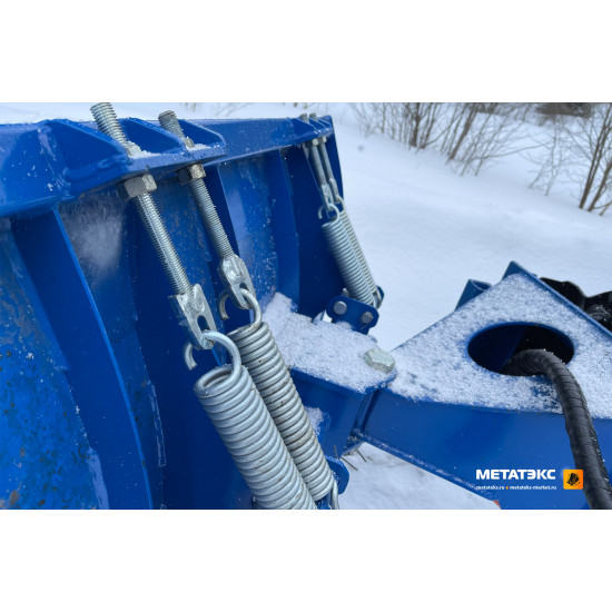 Отвал Premium с гидравлическим поворотом SBP_AV-750-1600-HA для мини-погрузчиков Отвал Premium с гидравлическим поворотом SBP_AV-750-1600-HA для мини-погрузчиков