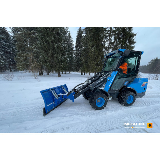 Отвал Premium с гидравлическим поворотом SBP_AV-750-1600-HA для мини-погрузчиков Отвал Premium с гидравлическим поворотом SBP_AV-750-1600-HA для мини-погрузчиков