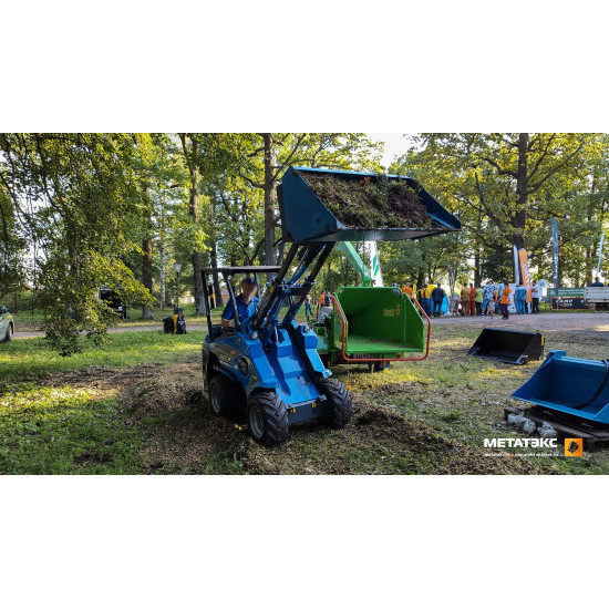 Ковш высокой выгрузки KSO_AV-1500-0,53 для мини-погрузчиков Ковш высокой выгрузки KSO_AV-1500-0,53 для мини-погрузчиков