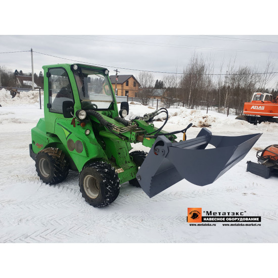 Ковш челюстной MLT_AV-1500-0,22 для мини-погрузчиков Ковш челюстной MLT_AV-1500-0,22 для мини-погрузчиков