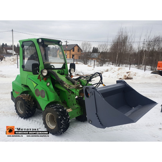 Ковш челюстной MLT_AV-1500-0,22 для мини-погрузчиков Ковш челюстной MLT_AV-1500-0,22 для мини-погрузчиков