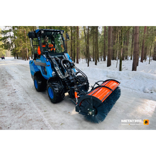 Щетка коммунальная BRM_AV-550-1600 для мини-погрузчика Щетка коммунальная BRM_AV-550-1600 для мини-погрузчика