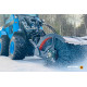 Щетка коммунальная BRM_AV-550-1600 для мини-погрузчика Щетка коммунальная BRM_AV-550-1600 для мини-погрузчика