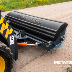 Щетка коммунальная BRM_SS-550-1600 для мини-погрузчика